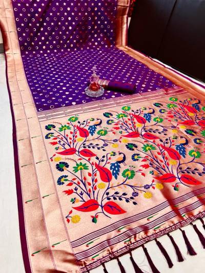 Seven Star By Swara Kanchivram Paithani Silk Wedding Saree Collection